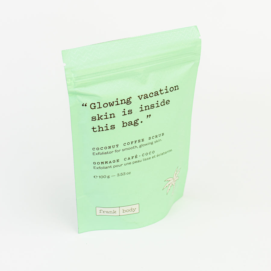 FRANK BODY  Coconut Coffee Scrub