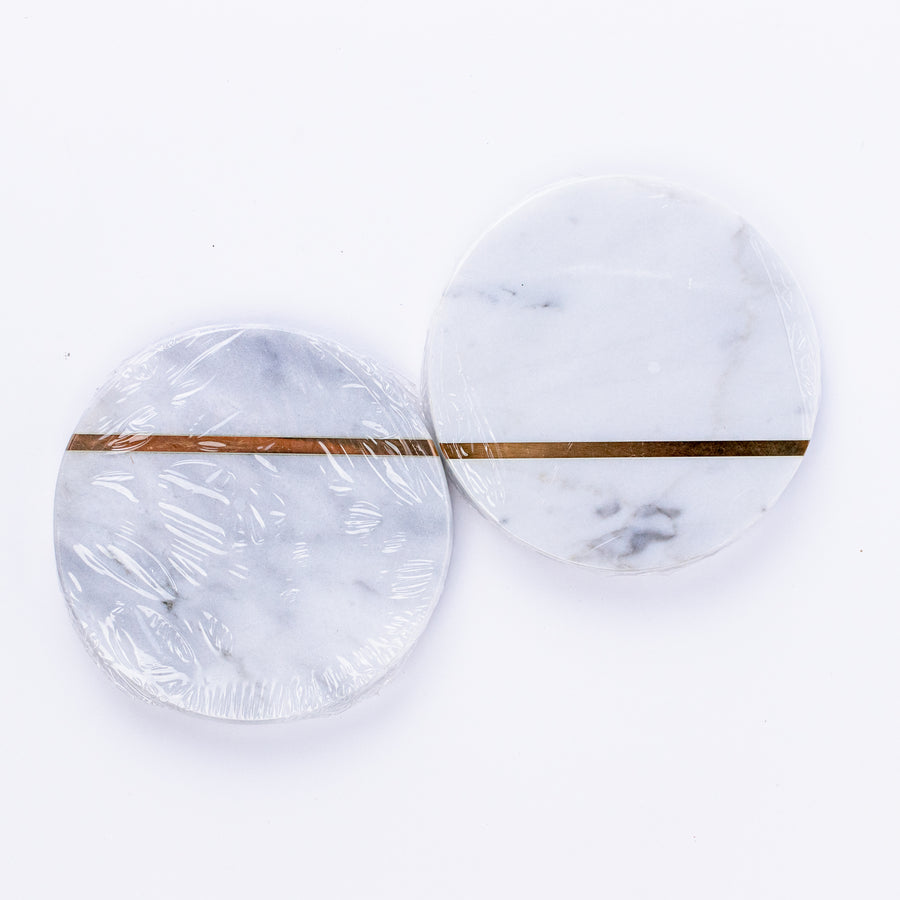 Marble coasters